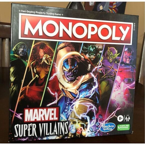 HASBRO - NWT Monopoly Marvel Super Villains Edition. Sealed Box - Picture 13 of 14